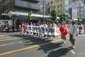 大蒲田祭連合渡御（パレード）に参加