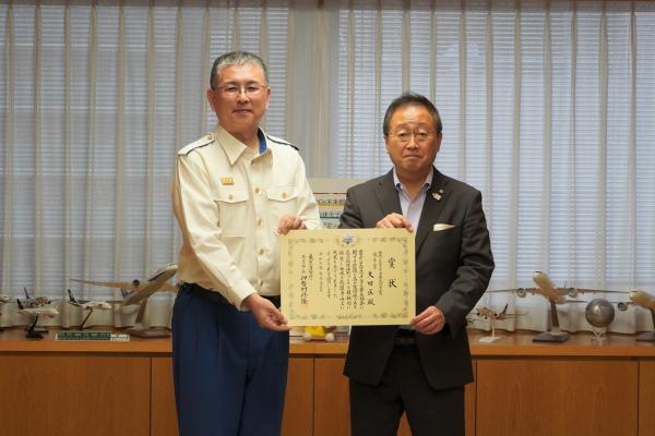 9月25日地域の応急手当普及功労賞贈呈