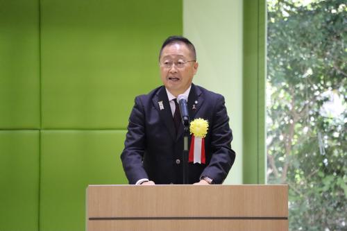 11月17日田園調布せせらぎ館体育施設開館記念式典