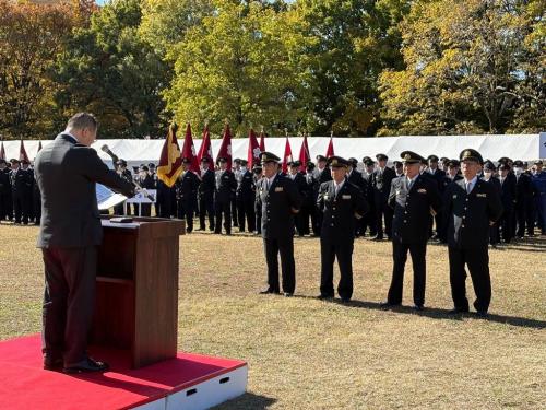 11月24日令和6年度大田区消防団合同点検