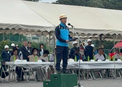 画像：5月18日（日曜日）令和7年度大田区・第二消防方面合同水防訓練
