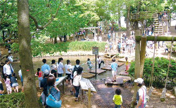 フィールドアスレチック　平和の森公園