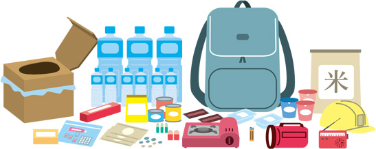 基本はこれ！3日分は用意しておきたい基本の備蓄