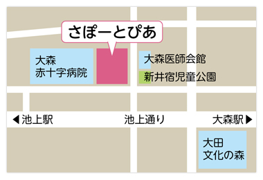 さぽーとぴあ地図