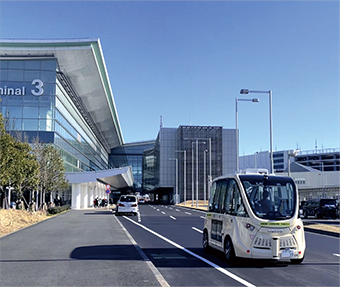 移動がより便利に！自動運転バスについての画像