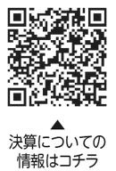 令和5年度　決算の概要をお知らせしますについての二次元コード