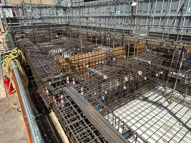 写真：基礎工事　令和7年5月撮影