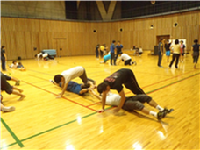 写真：保幼小連携運動遊び指導者研修会