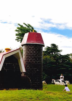 写真：松田　直子さん作「まるで北海道」（萩中公園）