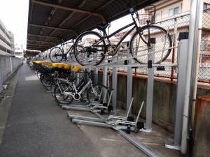 写真：穴守稲荷駅前自転車駐車場